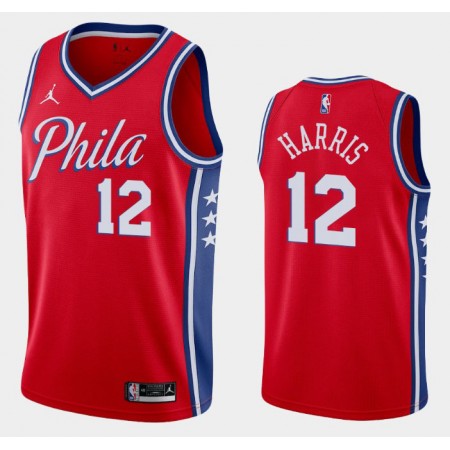 NBA Mænd Trøje Philadelphia 76ers Tobias Harris 12 2020-21 Jordan Brand Statement Edition Swingman